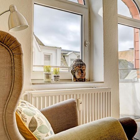 Mittendrin - Apartment Mit 2 Balkonen Sehr Zentral Flensburg Exteriér fotografie