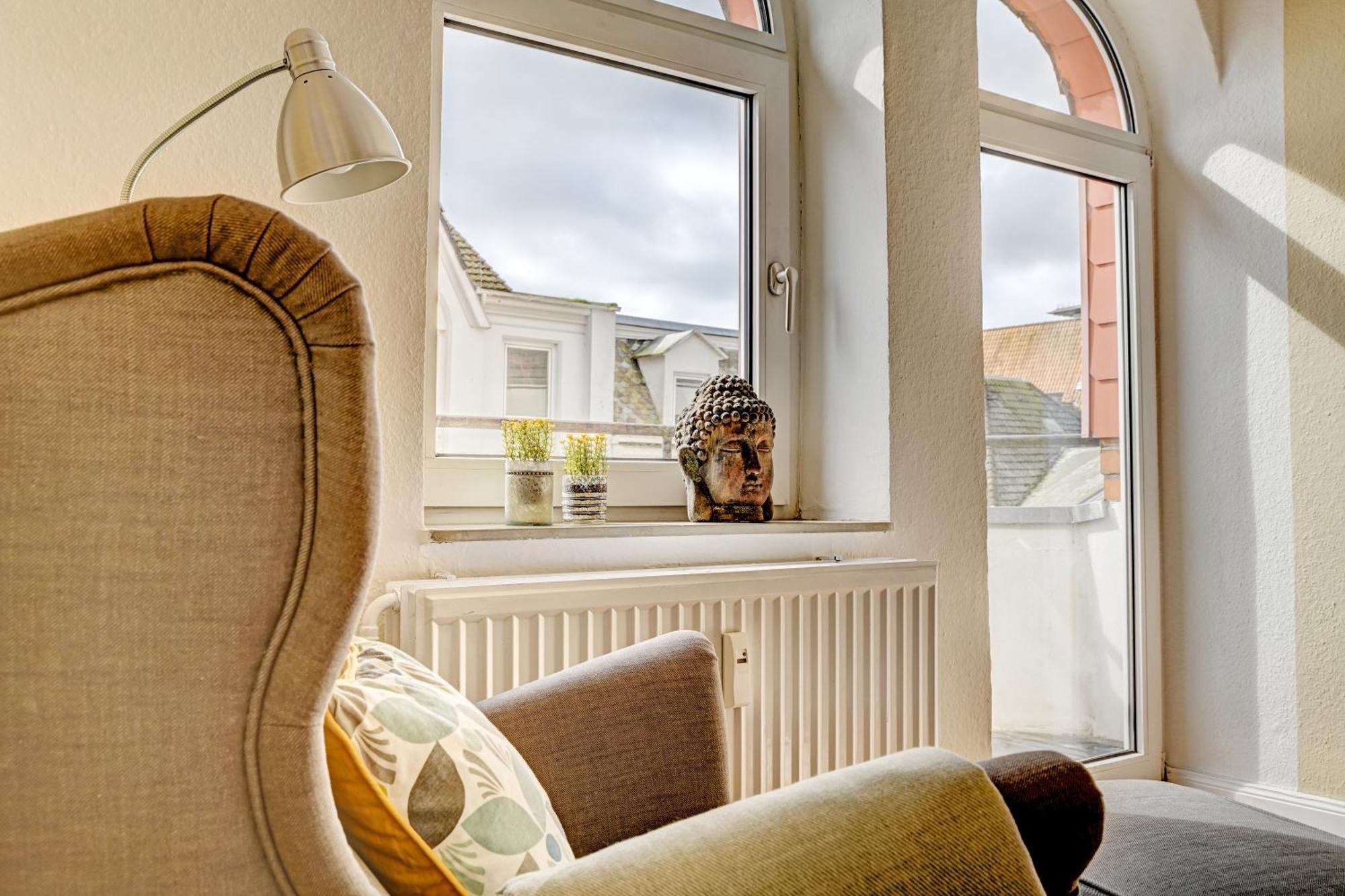 Mittendrin - Apartment Mit 2 Balkonen Sehr Zentral Flensburg Exteriér fotografie